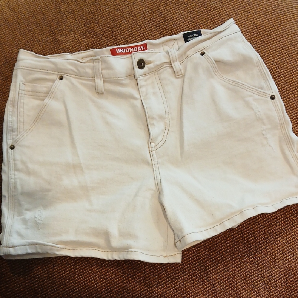 Unionbay Women's White Shorts